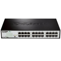 سوئیچ 24 پورت گیگابیتی و غیر مدیریتی و دسکتاپ دی لینک مدل DGS-1024D